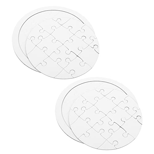 Milisten 4Sätze Runde DIY Malvorlagen Puzzle Für Leere Puzzleteile Zum Gestalten Basteln Und Kritzeln Für Kreative Projekte Und Milisten 4Sätze Runde DIY Malvorlagen Puzzle Für Leere Puzzleteile Zum Gestalten Basteln Und Kritzeln Für Kreative Projekte Und von Milisten