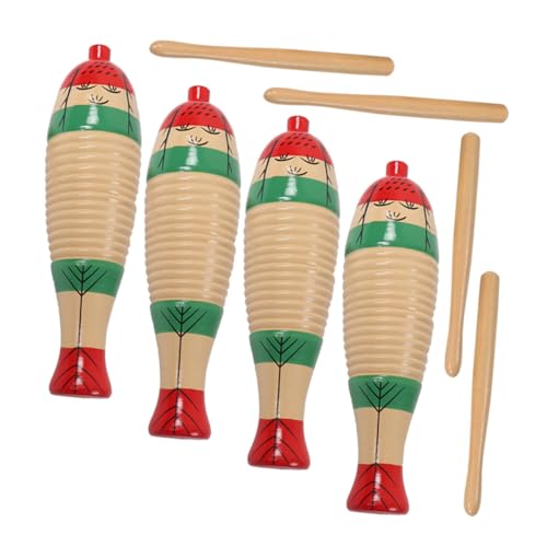 Milisten 4Sätze Teiliges Holz Rhythmusinstrument für Kleinkinder Abs Block Schlaginstrument mit Rhythmus Stick für Musikspielzeug und Spiel im Innen und Außenbereich Milisten 4Sätze Teiliges Holz Rhythmusinstrument für Kleinkinder Abs Block Schlaginstrument mit Rhythmus Stick für Musikspielzeug und Spiel im Innen und Außenbereich von Milisten