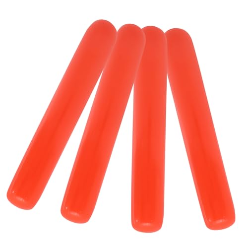 Milisten 4Stücke Aufblasbare Jubelstöcke Lange Geräuschstäbe Für Partys Und Sportveranstaltungen Rote Cheer Sticks Als Gastgeschenke Für Kinderaktivitäten von Milisten