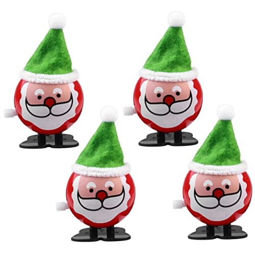 Milisten 4Stücke Aufziehspielzeug Weihnachtsmann Geschenkspielzeug Requisiten Zufällige Farben Lustiges Kinderuhrwerk für Weihnachtsfeier Deko und Mitgebsel Milisten 4Stücke Aufziehspielzeug Weihnachtsmann Geschenkspielzeug Requisiten Zufällige Farben Lustiges Kinderuhrwerk für Weihnachtsfeier Deko und Mitgebsel von Milisten