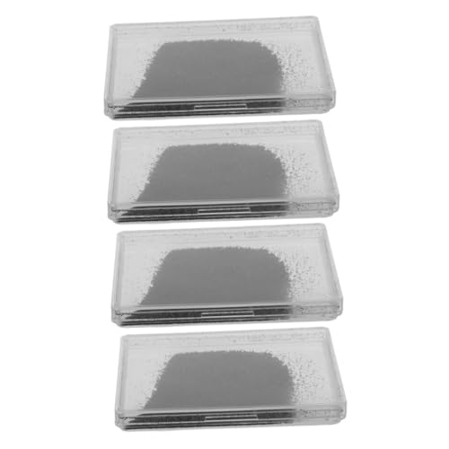 Milisten 4Stücke Eisenpulver für Magnetische Experimente Magnetische Eisenspäne für Schulprojekte und Physikalische Bildung für Verständnis von Magnetfeldern und Kraftlinien von Milisten