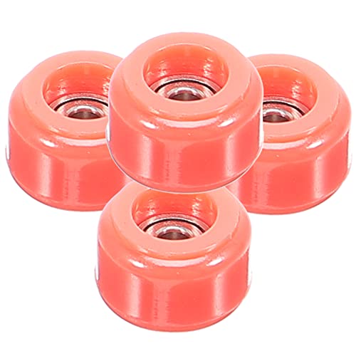 Milisten 4Stücke Finger Skateboard Lifelike Skate Roller Für Stressabbau Und Fingerspitzenbewegung Schreibtischspielzeug Für Erwachsene Farbenfrohes Fidget von Milisten