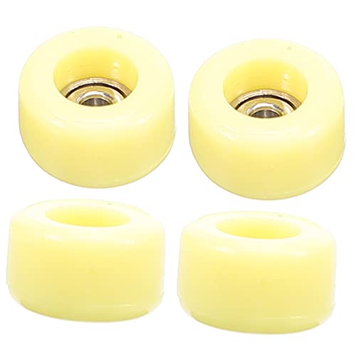 Milisten 4Stücke Kompaktes Finger Skateboard Teiliges Für Stressabbau Und Fingertraining Freizeitspielzeug Für Erwachsene Und Koordination von Milisten