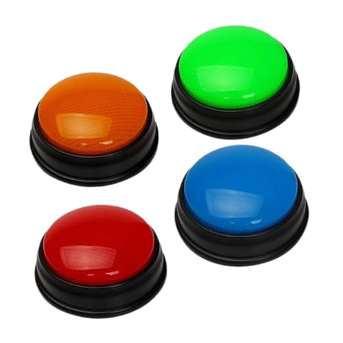 Milisten 4Stücke Pack Interaktive Antwort Summer mit Licht und Geräuschen Tragbare Blinkende Summer für Spiele Quiz und Unterrichtsaktivitäten ohne Batterie Milisten 4Stücke Pack Interaktive Antwort Summer mit Licht und Geräuschen Tragbare Blinkende Summer für Spiele Quiz und Unterrichtsaktivitäten ohne Batterie von Milisten