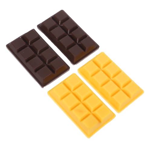 MILISTEN 4Stücke Pralinenmodelle aus Realistische Schokoladendekoration für DIY Kuchen und Desserts Langlebig und Pflegeleicht für Kreative Bastelprojekte von Milisten