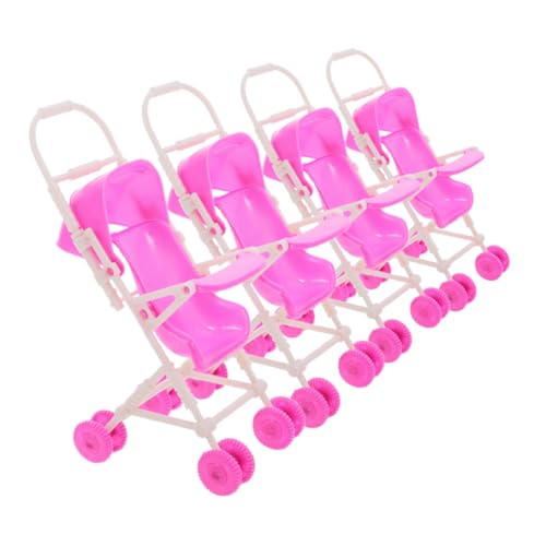 Milisten 4Stücke Puppen Kinderwagen Faltbarer Regenschirm Buggy mit Stabilem Stahlrahmen Lebendige Farben für Kreatives Rollenspiel und Realistische für Kleinkinder Milisten 4Stücke Puppen Kinderwagen Faltbarer Regenschirm Buggy mit Stabilem Stahlrahmen Lebendige Farben für Kreatives Rollenspiel und Realistische für Kleinkinder von Milisten