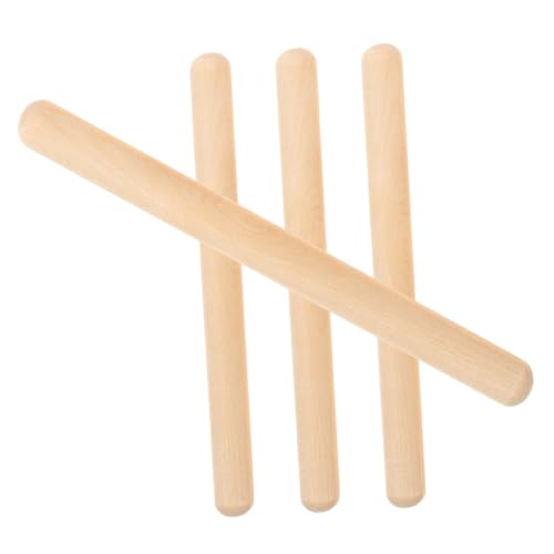 Milisten 4Stücke Rhythmussticks aus Holz Musikalisches für Kleinkinder Fördert Kreativität und Musikalische Fähigkeiten Sicher und Glatt für Einsatz im Klassenzimmer Milisten 4Stücke Rhythmussticks aus Holz Musikalisches für Kleinkinder Fördert Kreativität und Musikalische Fähigkeiten Sicher und Glatt für Einsatz im Klassenzimmer von Milisten