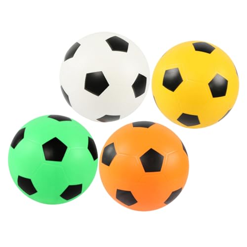 Milisten 4Stücke Soft Foam Fußballspielzeug für Bouncy Ball für Drinnen und Draußen Leise und Sicher Fördert Sportaktivitäten und Eltern Junge Mädchen Interaktion Farben Milisten 4Stücke Soft Foam Fußballspielzeug für Bouncy Ball für Drinnen und Draußen Leise und Sicher Fördert Sportaktivitäten und Eltern Junge Mädchen Interaktion Farben von Milisten