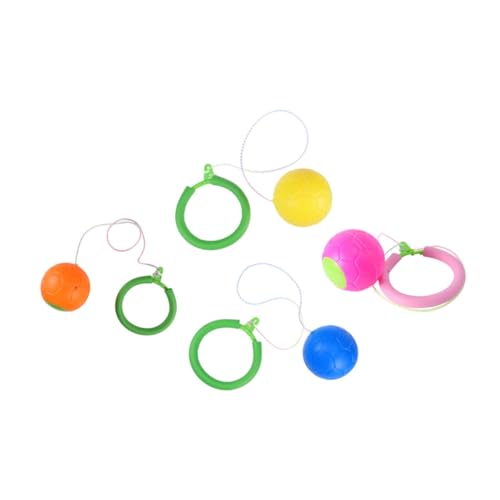 Milisten 4Stücke Sprungball Für Hüpfspielzeug Für Ankle Toy Für Geschicklichkeit Und Bewegung Farben Zufällig Für Drinnen Und Draußen Milisten 4Stücke Sprungball Für Hüpfspielzeug Für Ankle Toy Für Geschicklichkeit Und Bewegung Farben Zufällig Für Drinnen Und Draußen von Milisten