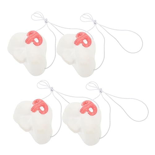 Milisten 4Stücke Teiliges Hasenkostüm Requisite Realistische Kaninchennase für Cosplay Karneval Halloween und Osterfeiern für Erwachsene und Einfache Anwendung und Sicherer Halt Milisten 4Stücke Teiliges Hasenkostüm Requisite Realistische Kaninchennase für Cosplay Karneval Halloween und Osterfeiern für Erwachsene und Einfache Anwendung und Sicherer Halt von Milisten