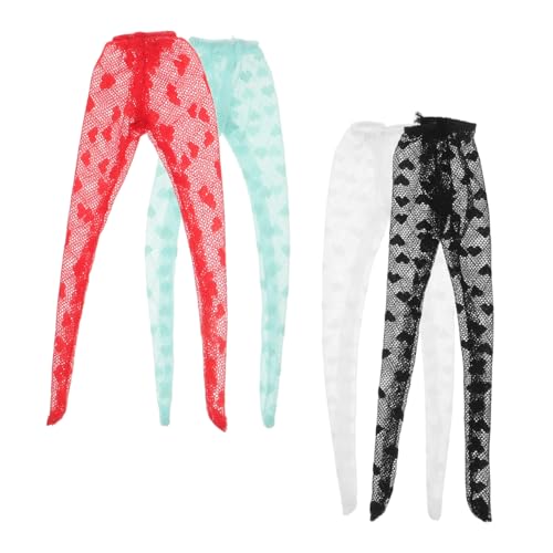 Milisten 4Stücke Teiliges Puppenstrümpfe Farbige Lace Strümpfe für Puppen Langlebige und Vielseitige Puppenaccessoires zum Verkleiden und Dekorieren von Puppen Milisten 4Stücke Teiliges Puppenstrümpfe Farbige Lace Strümpfe für Puppen Langlebige und Vielseitige Puppenaccessoires zum Verkleiden und Dekorieren von Puppen von Milisten