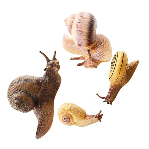 Milisten 4Stücke Teiliges Schneckenmodell Realistische Garten und Aquariendekoration für Lernspielzeug Kreativität und Vorstellungskraft Blumentöpfe Milisten 4Stücke Teiliges Schneckenmodell Realistische Garten und Aquariendekoration für Lernspielzeug Kreativität und Vorstellungskraft Blumentöpfe von Milisten