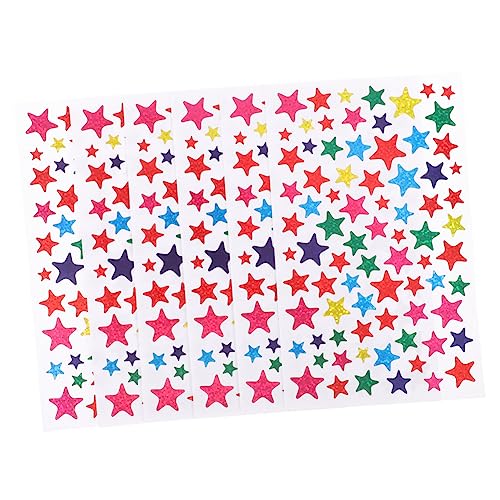 Milisten 5 Bögen Stern Belohnungsaufkleber Kinderaufkleber Sternaufkleber Sternaufkleber Für Kindergartenaufkleber Kinderaufkleber Dekorative Aufkleber Kleine Belohnungsaufkleber Buntes Milisten 5 Bögen Stern Belohnungsaufkleber Kinderaufkleber Sternaufkleber Sternaufkleber Für Kindergartenaufkleber Kinderaufkleber Dekorative Aufkleber Kleine Belohnungsaufkleber Buntes von Milisten