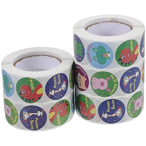 Milisten 5 Rollen Motivationsaufkleber für Niedlichen Tiermotiven Selbstklebend für Belohnungen und Kreative Bastelprojekte Schule und DIY Dekoration Milisten 5 Rollen Motivationsaufkleber für Niedlichen Tiermotiven Selbstklebend für Belohnungen und Kreative Bastelprojekte Schule und DIY Dekoration von Milisten