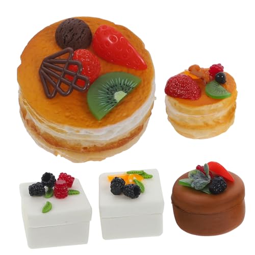Milisten 5 Sätze DIY Kuchenförmige Aufbewahrungsboxen Teiliges Set für Kreatives Fantasie und Feinmotorik für Bastelprojekte und Rollenspiele Milisten 5 Sätze DIY Kuchenförmige Aufbewahrungsboxen Teiliges Set für Kreatives Fantasie und Feinmotorik für Bastelprojekte und Rollenspiele von Milisten
