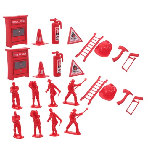 Milisten 5sätze Feuerwehrspielzeug Mit Miniatur-feuerwehrmännern Und Feuerlöschern Für Rollenspiele Puppenhäuser Und Teambuilding-Spiele Für Junge Mädchen Milisten 5sätze Feuerwehrspielzeug Mit Miniatur-feuerwehrmännern Und Feuerlöschern Für Rollenspiele Puppenhäuser Und Teambuilding-Spiele Für Junge Mädchen von Milisten