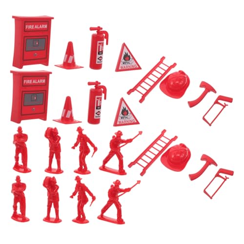 Milisten 5 Sätze Feuerwehrspielzeugset Puppenhaus-Feuerlöscher Rollenspielzeug Feuerwehrmann-Actionfiguren Puppenhauszubehör Miniatur-Puppenhausdekorationen Feuerwehrbehörden Plastik rot Milisten 5 Sätze Feuerwehrspielzeugset Puppenhaus-Feuerlöscher Rollenspielzeug Feuerwehrmann-Actionfiguren Puppenhauszubehör Miniatur-Puppenhausdekorationen Feuerwehrbehörden Plastik rot von Milisten