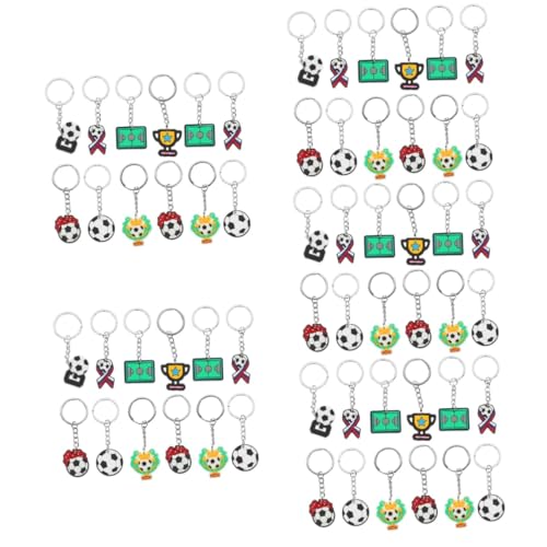 Milisten 5 Sätze Fußball Schlüsselanhänger Rucksack-fußball-anhänger Fußball -souvenir Dekorative Fußball-schlüsselanhänger Kleiner Schlüsselanhänger Rucksackdekoration Eisen 35 Stück * 5 Milisten 5 Sätze Fußball Schlüsselanhänger Rucksack-fußball-anhänger Fußball -souvenir Dekorative Fußball-schlüsselanhänger Kleiner Schlüsselanhänger Rucksackdekoration Eisen 35 Stück * 5 von Milisten