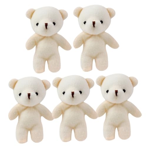 Milisten 5 Stück Bärenanhänger Hängendes Bärenspielzeug Kleine Bären Kleine Bärenspielzeuge Cartoon-bär Bärenpuppe Mini Hängendes Mini-bär- Bärenverzierung Beige Pp Baumwolle Milisten 5 Stück Bärenanhänger Hängendes Bärenspielzeug Kleine Bären Kleine Bärenspielzeuge Cartoon-bär Bärenpuppe Mini Hängendes Mini-bär- Bärenverzierung Beige Pp Baumwolle von Milisten