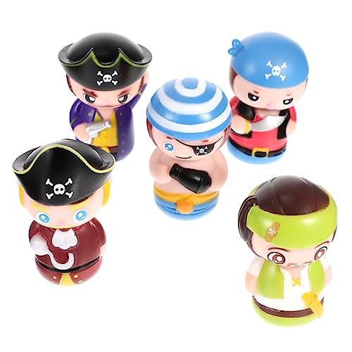 Milisten 5 Stück Cartoon-Finger-Puppe Zum Geschichtenerzählen Kleinkinder Puppen Piraten-handpuppe Fingerpuppe Interaktives Cartoon-marionettenspielzeug Vinyl Milisten 5 Stück Cartoon-Finger-Puppe Zum Geschichtenerzählen Kleinkinder Puppen Piraten-handpuppe Fingerpuppe Interaktives Cartoon-marionettenspielzeug Vinyl von Milisten