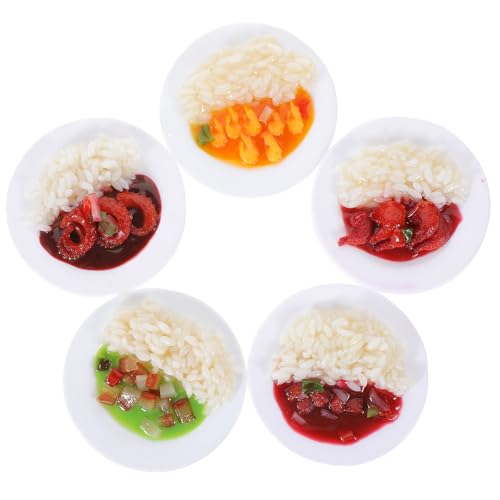 Milisten 5 Stück Essen Für Die Küche Küche Essen Prop Spielzeugküchenzubehör Probieren Simulation Lebensmittelmodell Essen Spielküchenzubehör PVC Milisten 5 Stück Essen Für Die Küche Küche Essen Prop Spielzeugküchenzubehör Probieren Simulation Lebensmittelmodell Essen Spielküchenzubehör PVC von Milisten