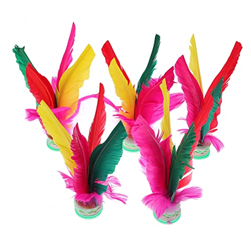 Milisten 5 Stück Farbige Federbälle Badminton Federbälle Federbälle Für Badminton Outdoor Material Call Sportspielzeug Trainingsspielzeug Farbiges Federspielzeug Zufällige Farbe Milisten 5 Stück Farbige Federbälle Badminton Federbälle Federbälle Für Badminton Outdoor Material Call Sportspielzeug Trainingsspielzeug Farbiges Federspielzeug Zufällige Farbe von Milisten