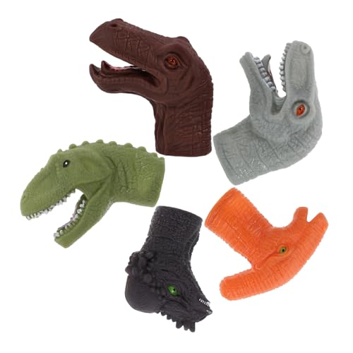 Milisten 5 Stück Finger-Dinosaurier- Dinosaurier -handpuppe Fingerpuppen Dinosaurier-Marionette Finger-Dinosaurier-Puppen Tierische Handpuppe Weiches Gummi Milisten 5 Stück Finger-Dinosaurier- Dinosaurier -handpuppe Fingerpuppen Dinosaurier-Marionette Finger-Dinosaurier-Puppen Tierische Handpuppe Weiches Gummi von Milisten