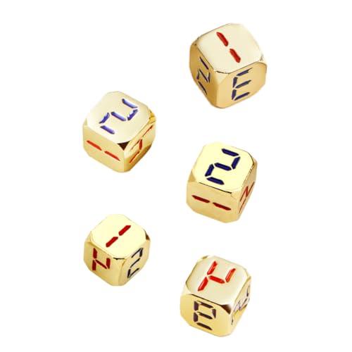 Milisten 5 Stück Goldene Zahlenwürfel Kleine Farbige Spiellehrwürfel Eckwürfel Mit Zahlenspielzeug Riesige Würfel Abgerundete Große Zahlenwürfel Würfelspiel Requisiten Würfelspiel Milisten 5 Stück Goldene Zahlenwürfel Kleine Farbige Spiellehrwürfel Eckwürfel Mit Zahlenspielzeug Riesige Würfel Abgerundete Große Zahlenwürfel Würfelspiel Requisiten Würfelspiel von Milisten