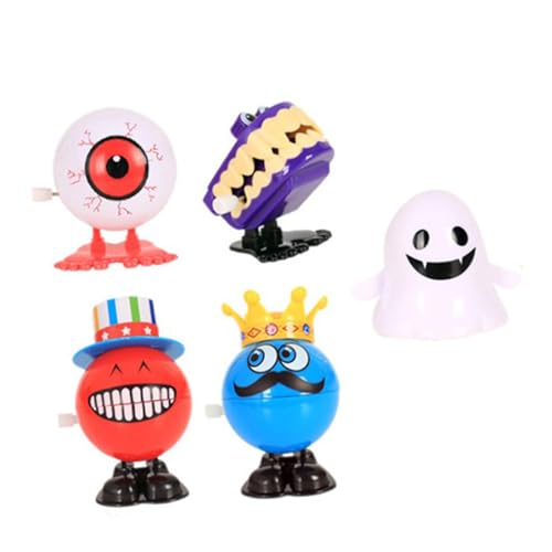 Milisten 5 Stück Halloween Aufziehspielzeuge Lustige Tragbare Spielzeuge für Halloween Feiern Sichere und Kreative Spielzeuge für Jungen und Mädchen Zufällige Designs Milisten 5 Stück Halloween Aufziehspielzeuge Lustige Tragbare Spielzeuge für Halloween Feiern Sichere und Kreative Spielzeuge für Jungen und Mädchen Zufällige Designs von Milisten