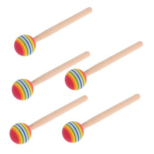 Milisten 5 Stück Hammermusikspielzeug Drumsticks Für Kleinkinder Handschlagstöcke Kleinkinderinstrumente Runde Trommelstöcke Schlägelstöcke Für Trommeln Musikinstrumente Holz Milisten 5 Stück Hammermusikspielzeug Drumsticks Für Kleinkinder Handschlagstöcke Kleinkinderinstrumente Runde Trommelstöcke Schlägelstöcke Für Trommeln Musikinstrumente Holz von Milisten