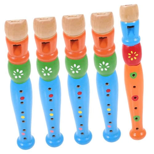 Milisten 5 Stück Holzrekorderspielzeug Kleinkinder Musical musikinstrumente Klarinette für Klarinette Windinstrument Kid Musical Instrument Flöteninstrument Flöte Milisten 5 Stück Holzrekorderspielzeug Kleinkinder Musical musikinstrumente Klarinette für Klarinette Windinstrument Kid Musical Instrument Flöteninstrument Flöte von Milisten