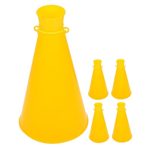 Milisten 5 Stück Jubelndes Horn Party-jubelhörner Jubeln Sie Partygeschenke Megaphone Für Partys Tragbares Hornspielzeug Jubel-megaphone Horn Jubeln Trompeten Abs Gelb Milisten 5 Stück Jubelndes Horn Party-jubelhörner Jubeln Sie Partygeschenke Megaphone Für Partys Tragbares Hornspielzeug Jubel-megaphone Horn Jubeln Trompeten Abs Gelb von Milisten
