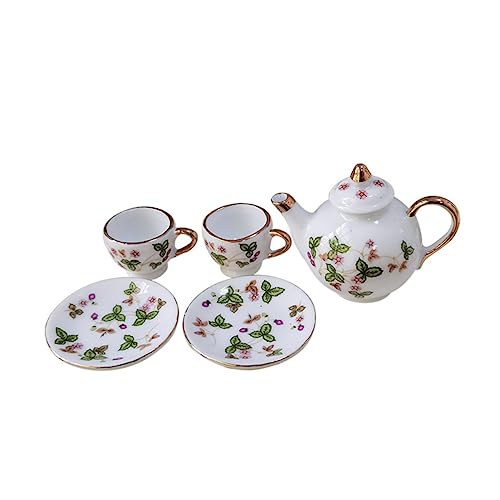 Milisten 5 Stück Keramik -Tee -Setspielzeug Miniatur -Teetassen Mini Teetasse Miniaturbecher für Puppenhaus Mini-Tee Mini-Tasse Teetasse Mini -Teetassen Puppenhaus-Miniaturartikel Milisten 5 Stück Keramik -Tee -Setspielzeug Miniatur -Teetassen Mini Teetasse Miniaturbecher für Puppenhaus Mini-Tee Mini-Tasse Teetasse Mini -Teetassen Puppenhaus-Miniaturartikel von Milisten
