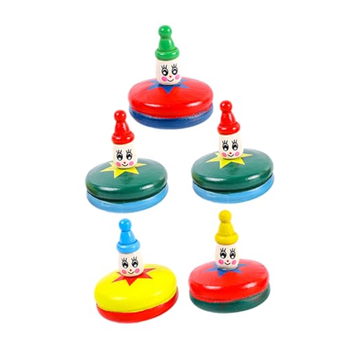 Milisten 5stücke Teiliges Holz-gyroskop Für Junge Mädchen Handbetriebene Kreisel-spielzeuge Für Kreative Spielstunden Verbesserung Der Motorik Zufälligen Farben Perfektes Für Partys Milisten 5stücke Teiliges Holz-gyroskop Für Junge Mädchen Handbetriebene Kreisel-spielzeuge Für Kreative Spielstunden Verbesserung Der Motorik Zufälligen Farben Perfektes Für Partys von Milisten