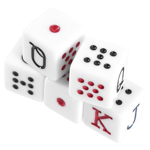 Milisten 5 Stück Lügner Würfel Requisite Würfel-Stütze Pokerwürfel Requisiten Spielwürfel Requisiten Pokerwürfel-Requisite tragbare Würfelspiel-Requisite freche Jetons Acryl Milisten 5 Stück Lügner Würfel Requisite Würfel-Stütze Pokerwürfel Requisiten Spielwürfel Requisiten Pokerwürfel-Requisite tragbare Würfelspiel-Requisite freche Jetons Acryl von Milisten