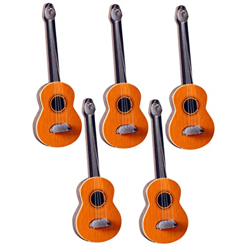Milisten 5 Stück Mini Gitarrenmodell Miniatur Puppenhausmodell Miniatur Gitarrenmodell Gitarre Schreibtisch Ornament Puppenhaus Zubehör Puppenhaus Miniaturgitarre Puppenhaus Milisten 5 Stück Mini Gitarrenmodell Miniatur Puppenhausmodell Miniatur Gitarrenmodell Gitarre Schreibtisch Ornament Puppenhaus Zubehör Puppenhaus Miniaturgitarre Puppenhaus von Milisten