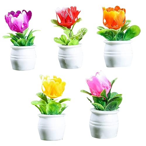 Milisten 5 Stück Mini Pflanzenmodell Blumen Kleine Hausmodelle Kleine Häuser Kleine Häuser Blumentopfpflanzen Dekoration Kunstpflanze Puppenhauszubehör Blumentopfmodell Mini Milisten 5 Stück Mini Pflanzenmodell Blumen Kleine Hausmodelle Kleine Häuser Kleine Häuser Blumentopfpflanzen Dekoration Kunstpflanze Puppenhauszubehör Blumentopfmodell Mini von Milisten