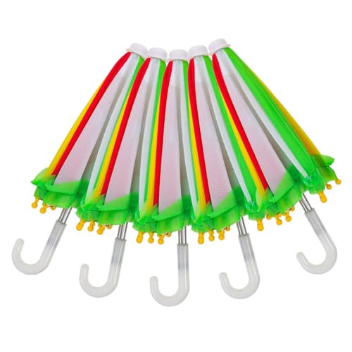 Milisten 5 Stück Mini- -Regenschirm Mini-Regenschirm-Dekorationen Kleiner Kleine Regenschirm Dekoration Puppendekorationen Mini-Modelle Eisen Colorful Milisten 5 Stück Mini- -Regenschirm Mini-Regenschirm-Dekorationen Kleiner Kleine Regenschirm Dekoration Puppendekorationen Mini-Modelle Eisen Colorful von Milisten