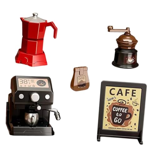 Milisten 5 Stück Modell Kaffeemaschine Puppenhaus Küche Dekoration Geräte Für Mini-kaffeemaschinen Miniaturkaffeemaschine Dollhouse Accessoires Mini Puppenhausmöbel Plastik Milisten 5 Stück Modell Kaffeemaschine Puppenhaus Küche Dekoration Geräte Für Mini-kaffeemaschinen Miniaturkaffeemaschine Dollhouse Accessoires Mini Puppenhausmöbel Plastik von Milisten