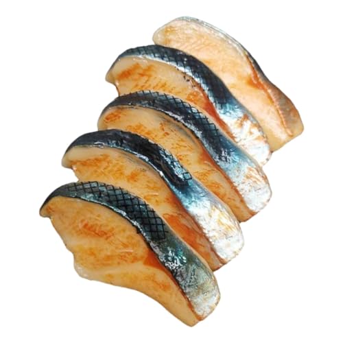 Milisten 5 Stück PVC -Fischblockmodell lebensechtes Kunstfleischmodell gefälschtes Fischfutter Künstliches Fischfleisch künstliche Lebensmittel gefälschte Fischrequisiten Simulationsfutter Milisten 5 Stück PVC -Fischblockmodell lebensechtes Kunstfleischmodell gefälschtes Fischfutter Künstliches Fischfleisch künstliche Lebensmittel gefälschte Fischrequisiten Simulationsfutter von Milisten