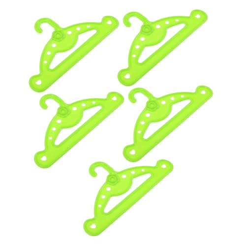 Milisten 5 Stück Puppenaufhänger Mini-Kleiderbügel Kleiderbügel für Puppen Kleidung Kleiner Puppenkleiderbügel Mini-Hausaufhänger kleine Kleiderbügel Ornamente Plastik Green Milisten 5 Stück Puppenaufhänger Mini-Kleiderbügel Kleiderbügel für Puppen Kleidung Kleiner Puppenkleiderbügel Mini-Hausaufhänger kleine Kleiderbügel Ornamente Plastik Green von Milisten
