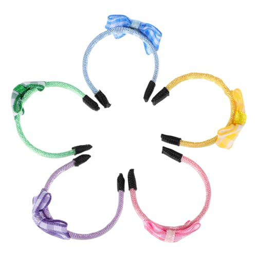 Milisten 5 Stück Puppenhaus-Stirnband Stirnband Für Mädchen Mini-Stirnband-Requisite Haarband Für Puppen Bastelbedarf Für Puppen Puppen-Stirnband Mini-Puppen-Haarband Band Stirnband Stoff Milisten 5 Stück Puppenhaus-Stirnband Stirnband Für Mädchen Mini-Stirnband-Requisite Haarband Für Puppen Bastelbedarf Für Puppen Puppen-Stirnband Mini-Puppen-Haarband Band Stirnband Stoff von Milisten