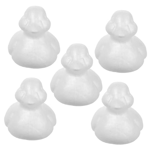 Milisten 5 Stück Schaumente DIY-projekte Mit Schaumstoff-Enten DIY-skulpturen Aus Schaumstoff Bastelschaum Aus Polystyrol Schaumstoffformen Zum Basteln Tierskulpturen Schaum-Enten Weiß Milisten 5 Stück Schaumente DIY-projekte Mit Schaumstoff-Enten DIY-skulpturen Aus Schaumstoff Bastelschaum Aus Polystyrol Schaumstoffformen Zum Basteln Tierskulpturen Schaum-Enten Weiß von Milisten