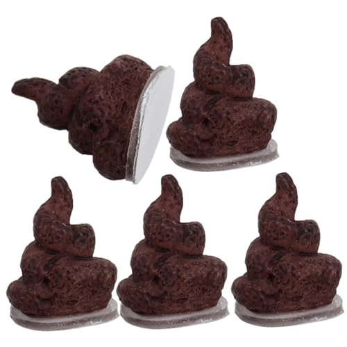 Milisten 5 Stück Simulation Poop süße Poop-Modelle Poop Werfen von Party- -Streich Kinderkot-Modell Kinderkot-Streich Poop- Party-Fake- Harz Hellbraun Milisten 5 Stück Simulation Poop süße Poop-Modelle Poop Werfen von Party- -Streich Kinderkot-Modell Kinderkot-Streich Poop- Party-Fake- Harz Hellbraun von Milisten