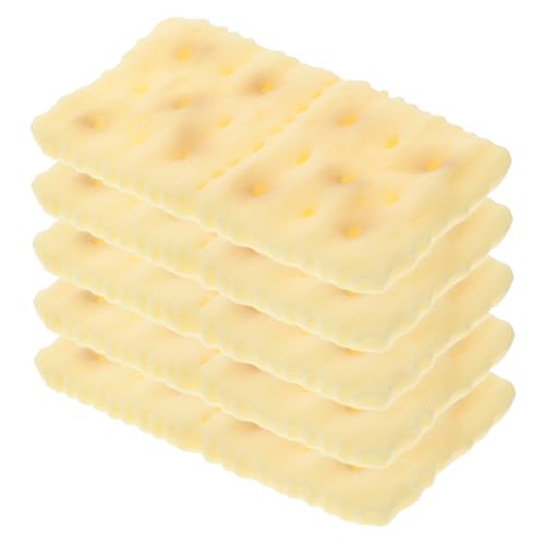 Milisten 5 Stück Soda-Cracker-Modell Schokoladendekorationen Fotografie Partydekoration Küchen-Shop-Ausstellung Simulation Schokolade weiße Schokolade weiße schmelzende Schokolade Harz Milisten 5 Stück Soda-Cracker-Modell Schokoladendekorationen Fotografie Partydekoration Küchen-Shop-Ausstellung Simulation Schokolade weiße Schokolade weiße schmelzende Schokolade Harz von Milisten