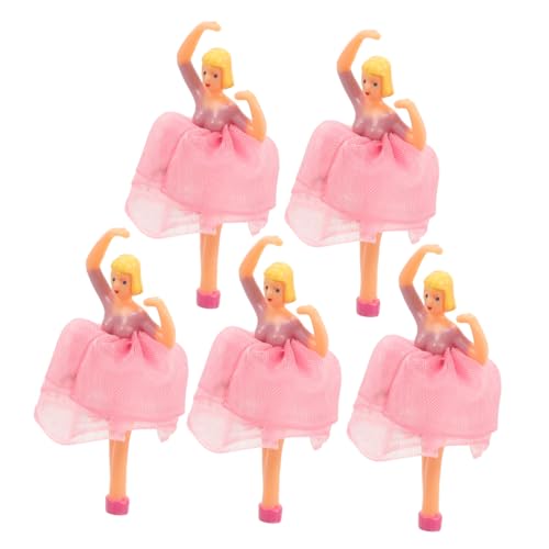 Milisten 5 Stück Teiliges Balletttänzerin Puppen Musikbox Zubehör Fein Gearbeitete Ballettpuppe mit Goldenem Rosa Rock Tanzende Prinzessin Figurine für Dekorative Musikbox Ornamente Milisten 5 Stück Teiliges Balletttänzerin Puppen Musikbox Zubehör Fein Gearbeitete Ballettpuppe mit Goldenem Rosa Rock Tanzende Prinzessin Figurine für Dekorative Musikbox Ornamente von Milisten