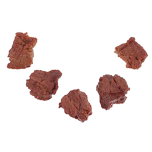 Milisten 5 Stück Teiliges Fake Food Modelle Realistische Kunstfleisch Dekoration für Küche und Restaurant Material für Fotografie und Lehrzwecke Milisten 5 Stück Teiliges Fake Food Modelle Realistische Kunstfleisch Dekoration für Küche und Restaurant Material für Fotografie und Lehrzwecke von Milisten