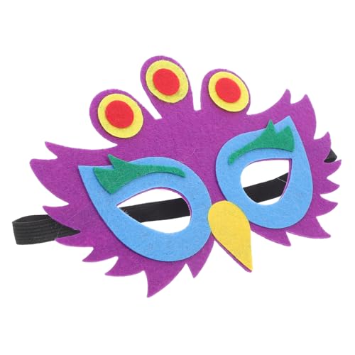 Milisten 5 Stück Teiliges Karnevalsmasken aus Filz Bunte Pfauenmaske für Halloween und Kostümpartys Wiederverwendbare Tiermasken für Einfach zu Tragen Milisten 5 Stück Teiliges Karnevalsmasken aus Filz Bunte Pfauenmaske für Halloween und Kostümpartys Wiederverwendbare Tiermasken für Einfach zu Tragen von Milisten