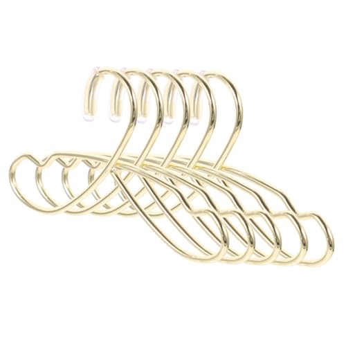Milisten 5 Stück Teiliges Kleine Puppenkleiderbügel aus Metall Goldene Mini kleiderständer für Puppenhaus Dekoration Praktische Aufbewahrung für Puppenkleidung Lange Hosenklammern Milisten 5 Stück Teiliges Kleine Puppenkleiderbügel aus Metall Goldene Mini kleiderständer für Puppenhaus Dekoration Praktische Aufbewahrung für Puppenkleidung Lange Hosenklammern von Milisten