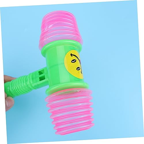Milisten 5 Stück Teiliges Musik Quietschhammer Pädagogisches mit Sicher Lackiertem Griff Farblich Sortiert Fördert Rhythmusgefühl und Spielerisches Lernen für Kleinkinder Zufällige Farbe von Milisten
